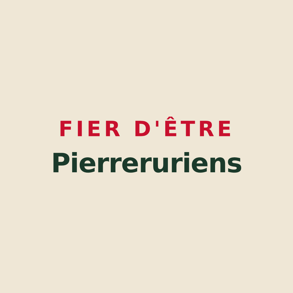 Tote bag « Fier d'être Pierreruriens » — design pour Pierrerue