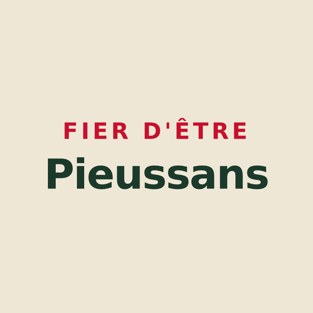 Tote bag « Fier d'être Pieussans » — design pour Pieusse