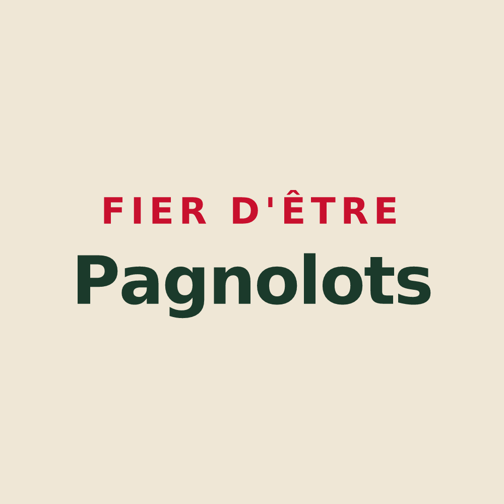 Tote bag « Fier d'être Pagnolots » — design pour Pillemoine