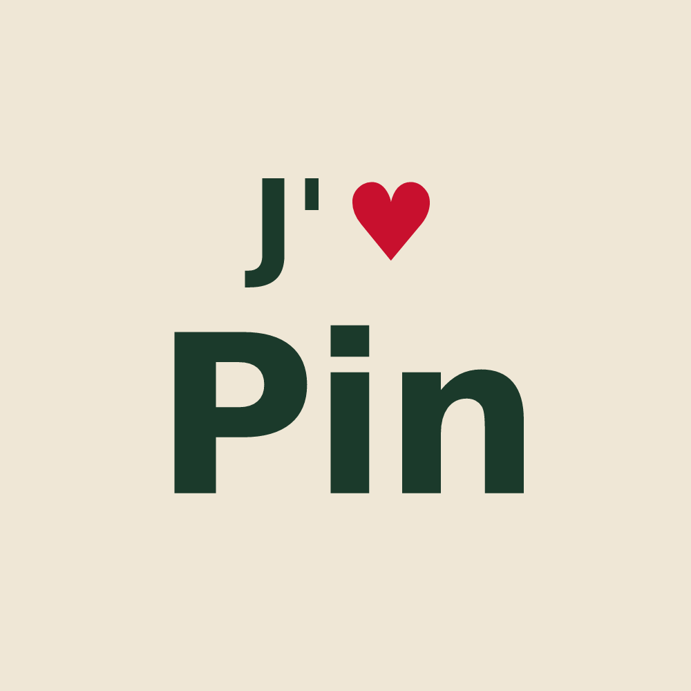 Tote bag personnalisé Pin — design J'aime Pin