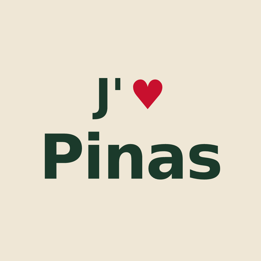 Tote bag personnalisé Pinas — design J'aime Pinas