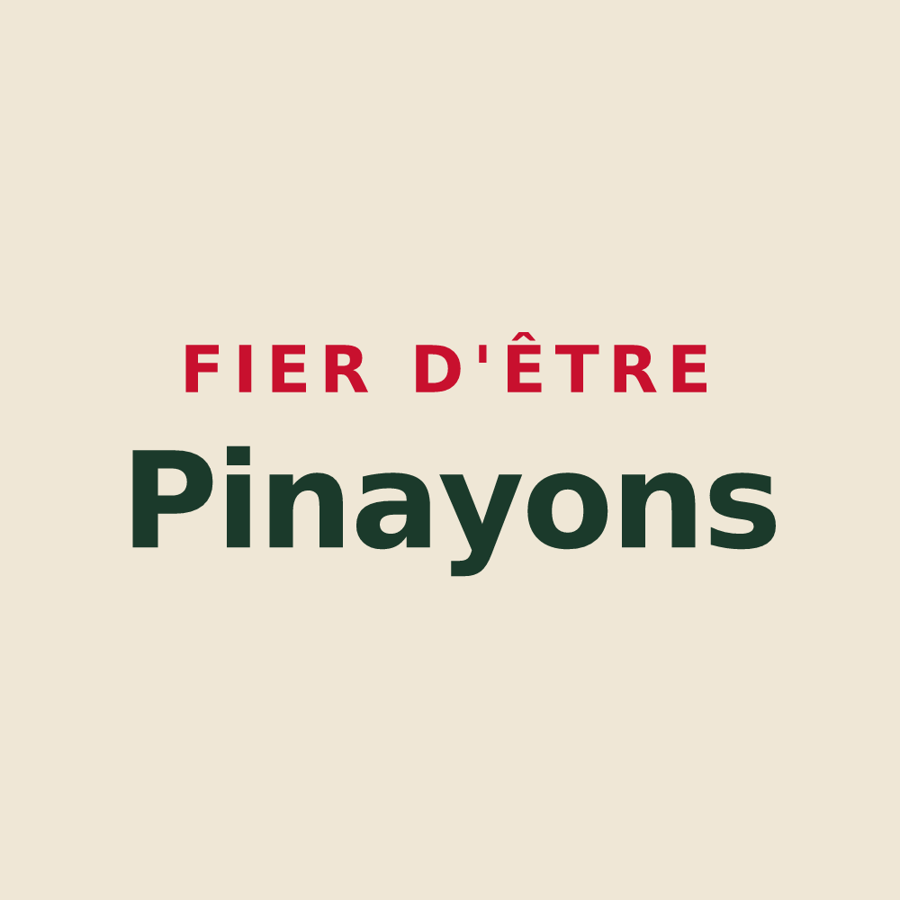 Tote bag « Fier d'être Pinayons » — design pour Pinay