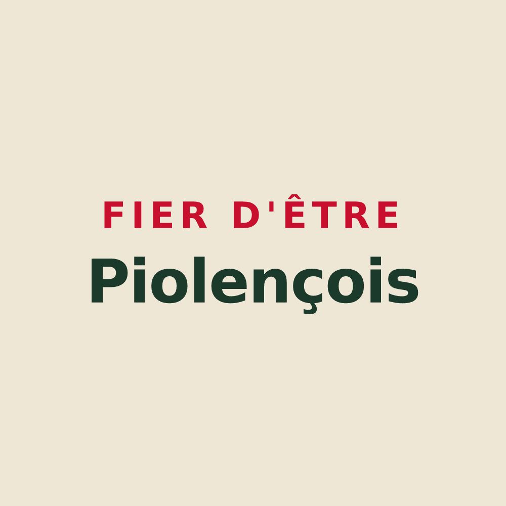 Tote bag « Fier d'être Piolençois » — design pour Piolenc