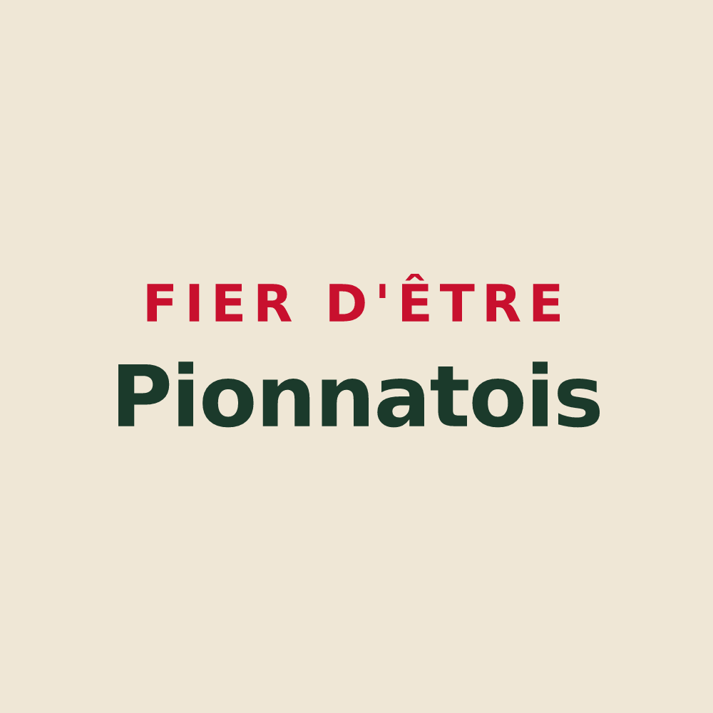 Tote bag « Fier d'être Pionnatois » — design pour Pionnat