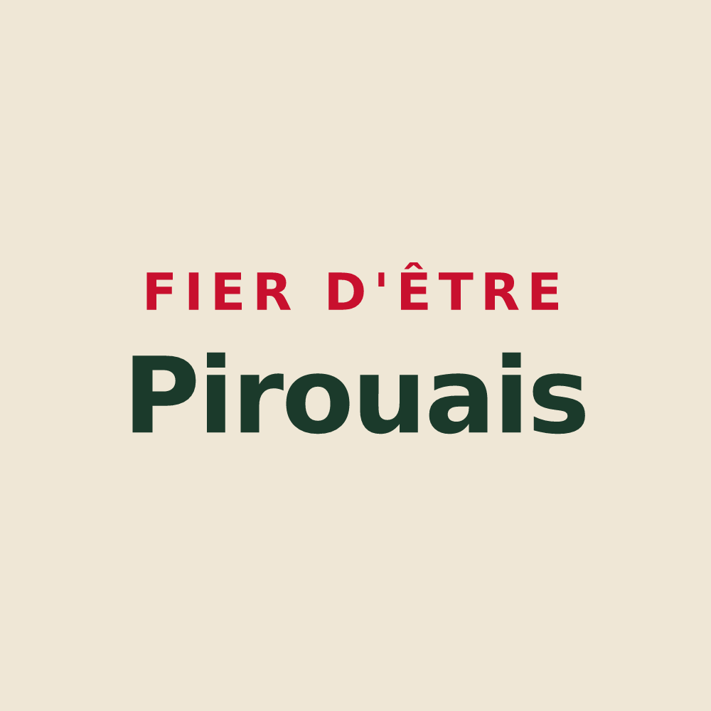 Tote bag « Fier d'être Pirouais » — design pour Pirou