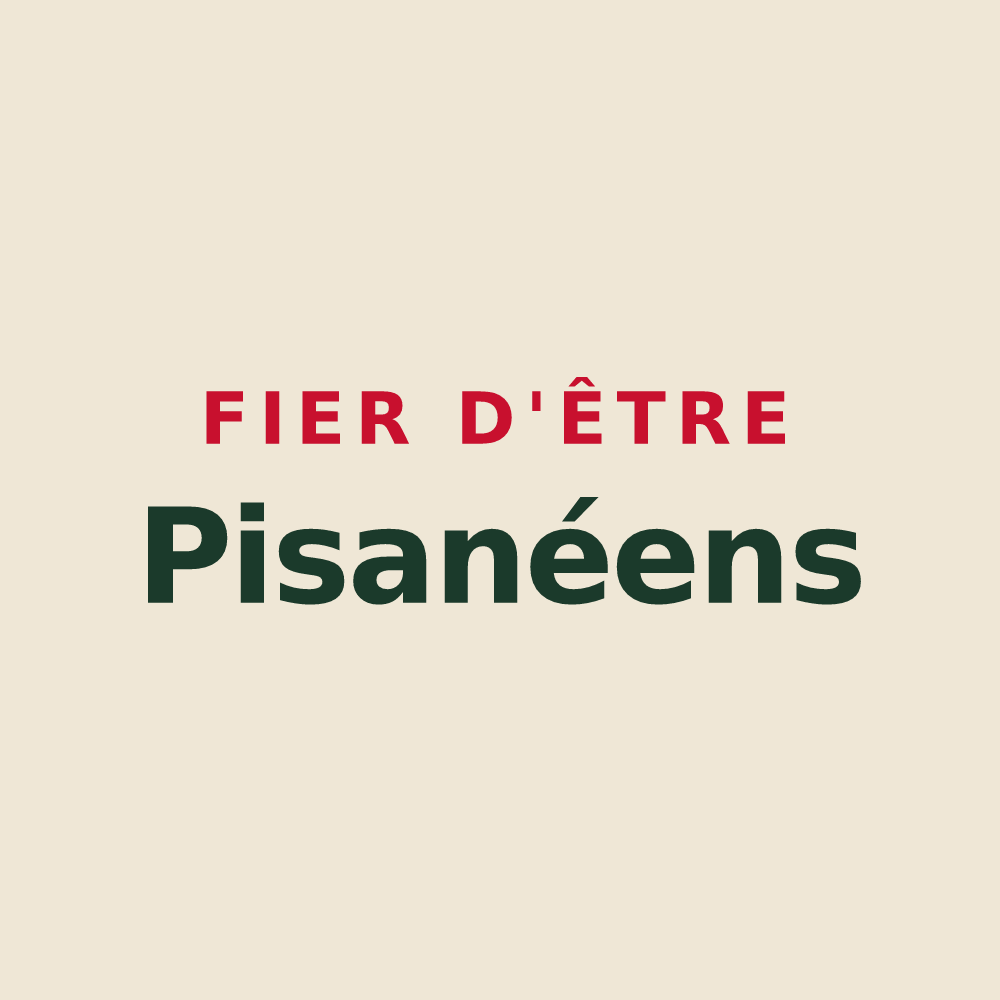 Tote bag « Fier d'être Pisanéens » — design pour Pisany