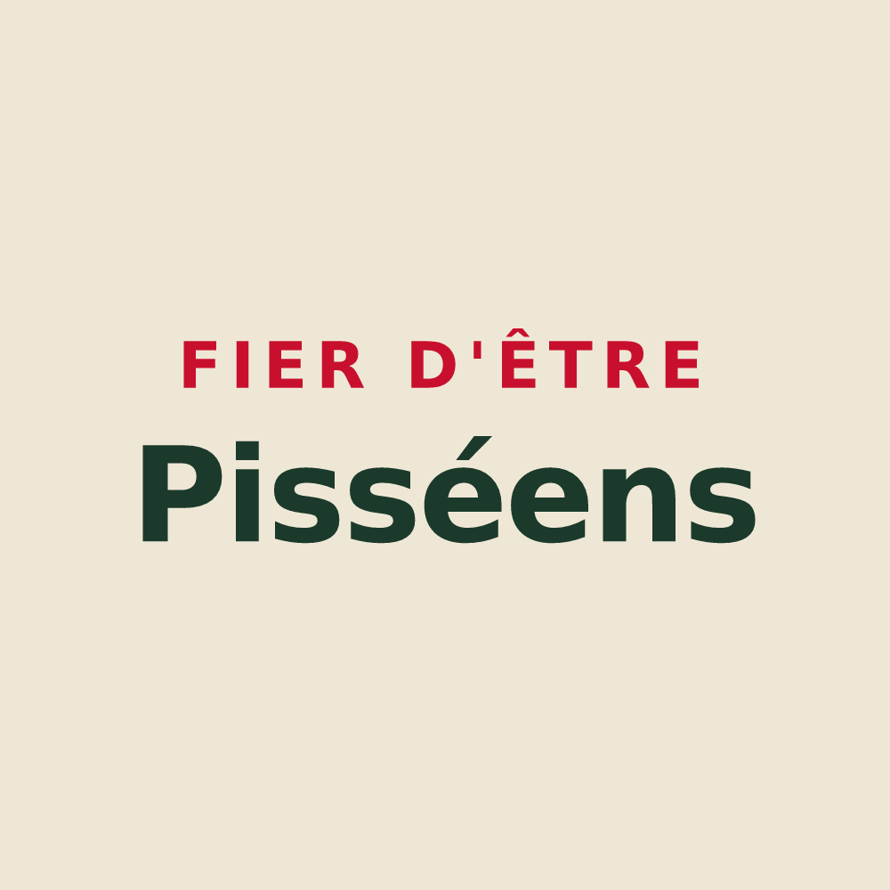 Tote bag « Fier d'être Pisséens » — design pour Pissos