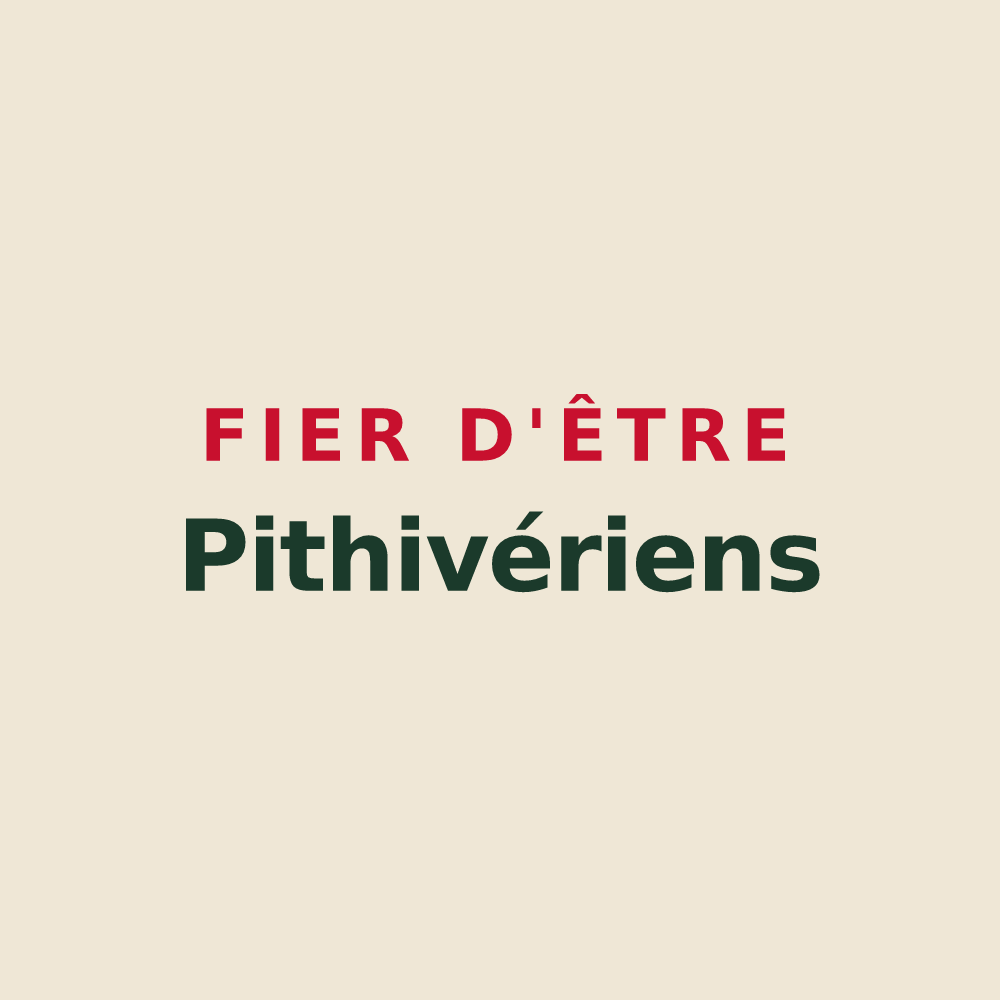 Tote bag « Fier d'être Pithivériens » — design pour Pithiviers