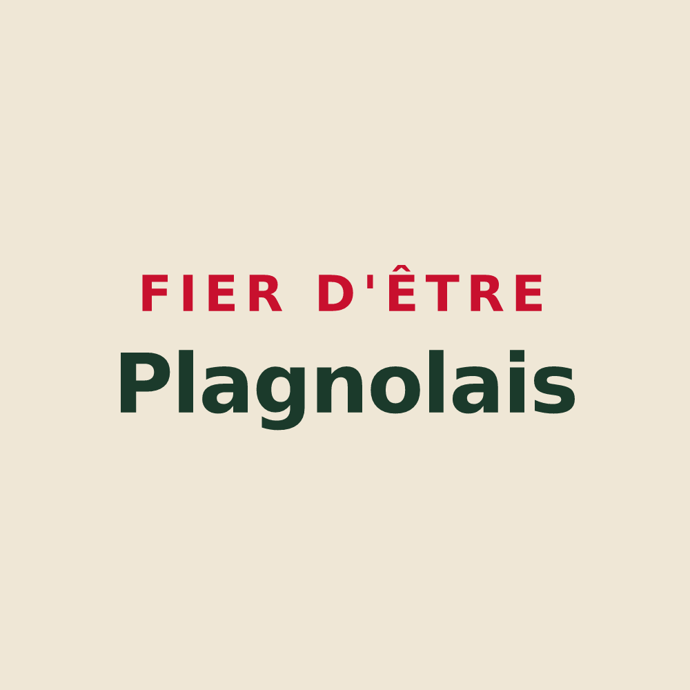 Tote bag « Fier d'être Plagnolais » — design pour Plagnole