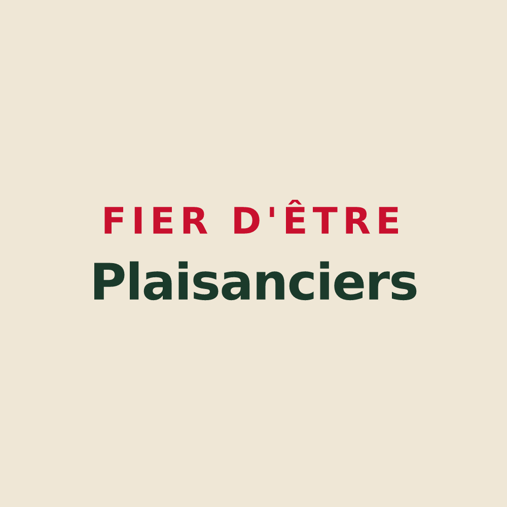 Tote bag « Fier d'être Plaisanciers » — design pour Plaisance