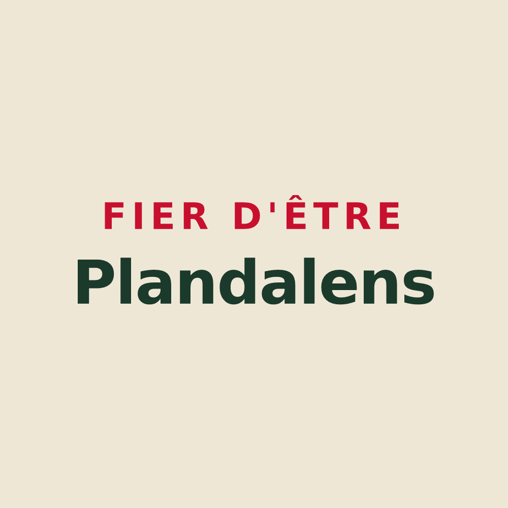 Tote bag « Fier d'être Plandalens » — design pour Plan-d'Aups-Sainte-Baume