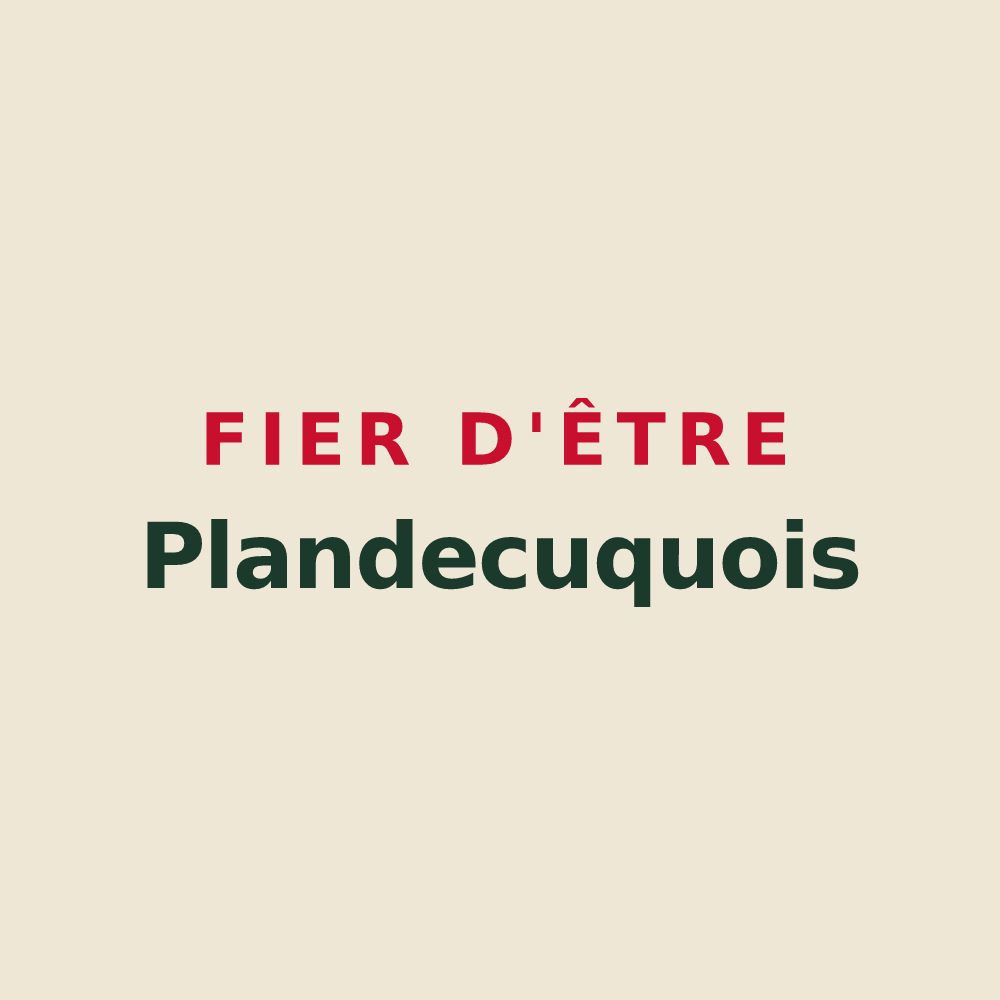 Tote bag « Fier d'être Plandecuquois » — design pour Plan-de-Cuques