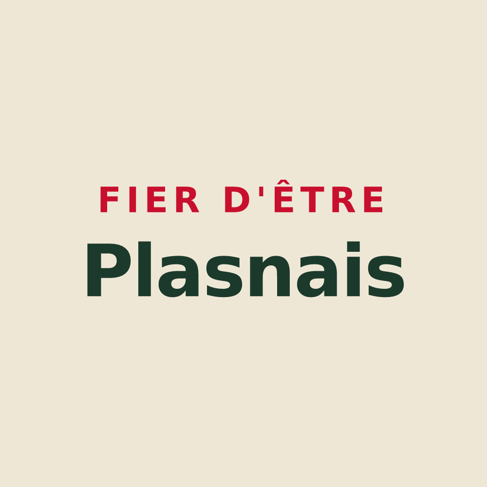Tote bag « Fier d'être Plasnais » — design pour Plasnes