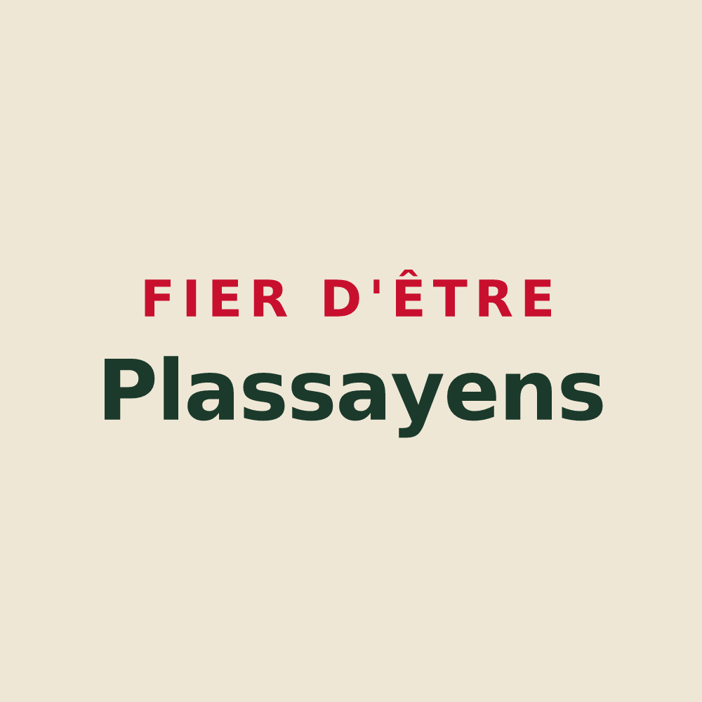 Tote bag « Fier d'être Plassayens » — design pour Plassay
