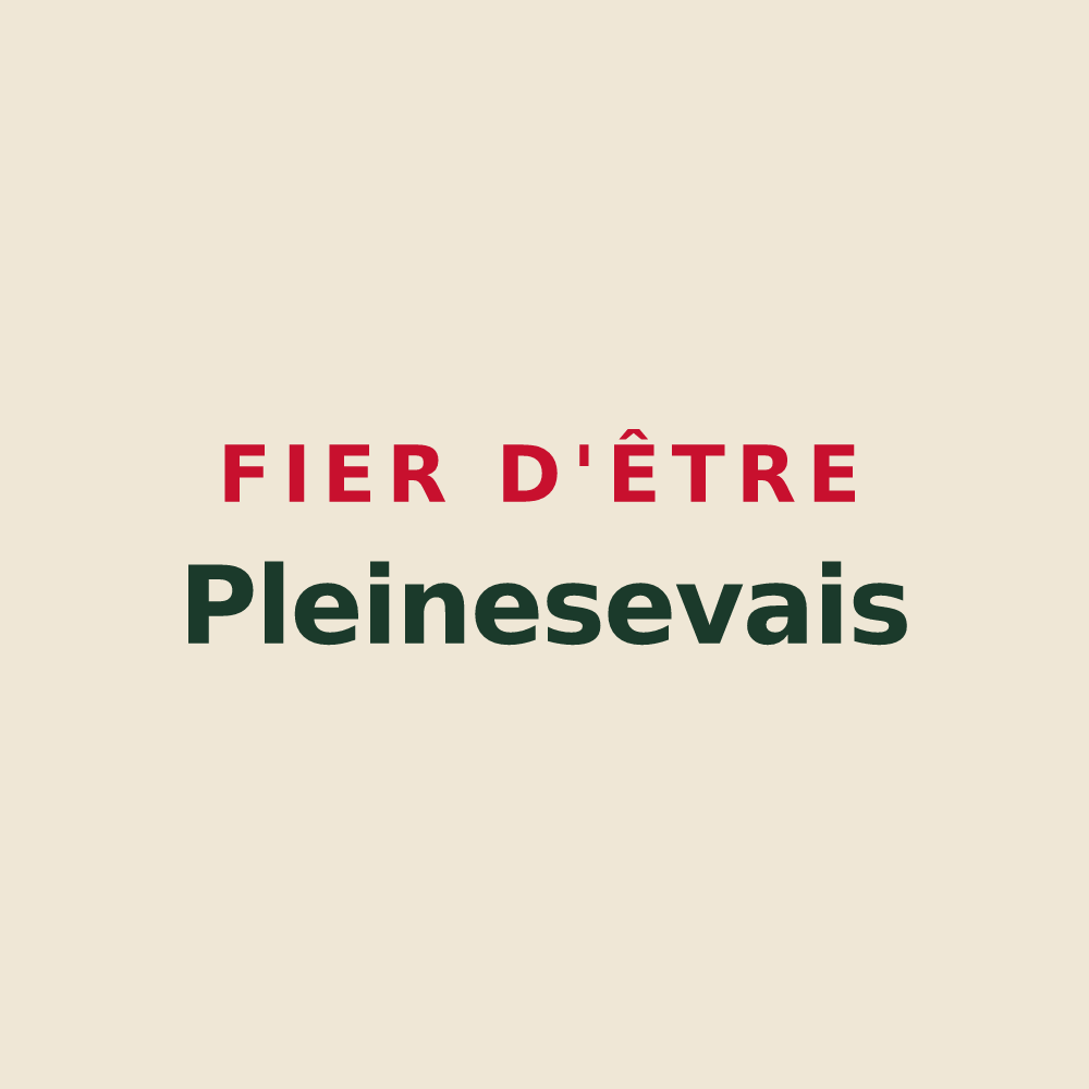 Tote bag « Fier d'être Pleinesevais » — design pour Pleine-Sève
