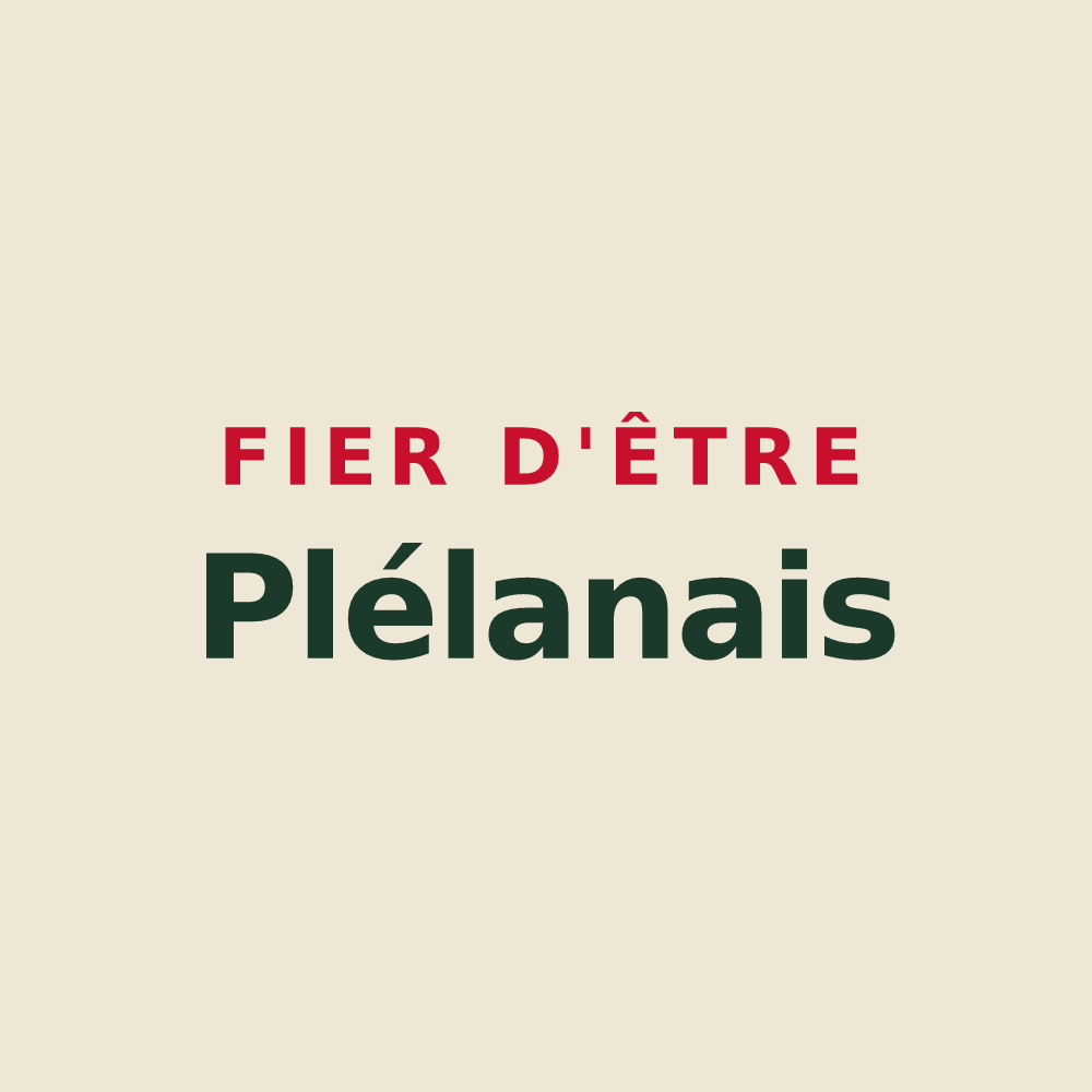 Tote bag « Fier d'être Plélanais » — design pour Plélan-le-Petit