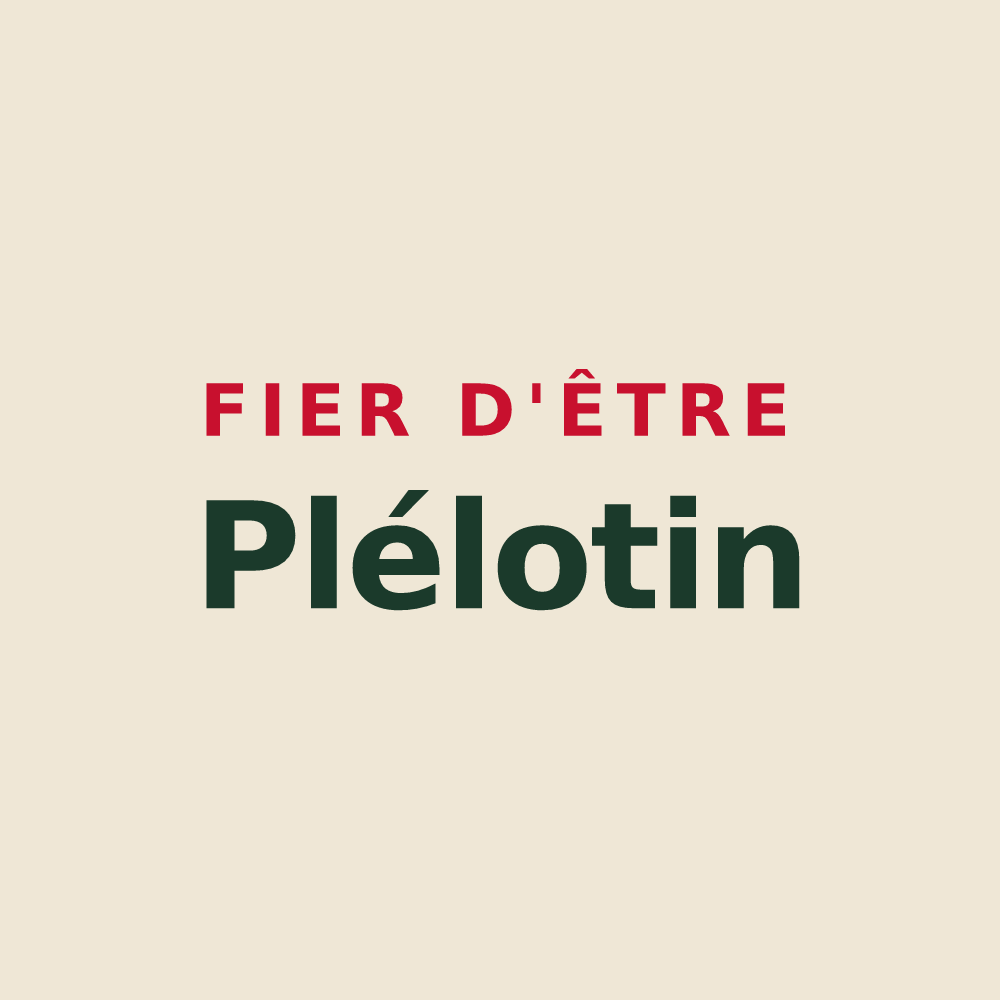 Tote bag « Fier d'être Plélotin » — design pour Plélo