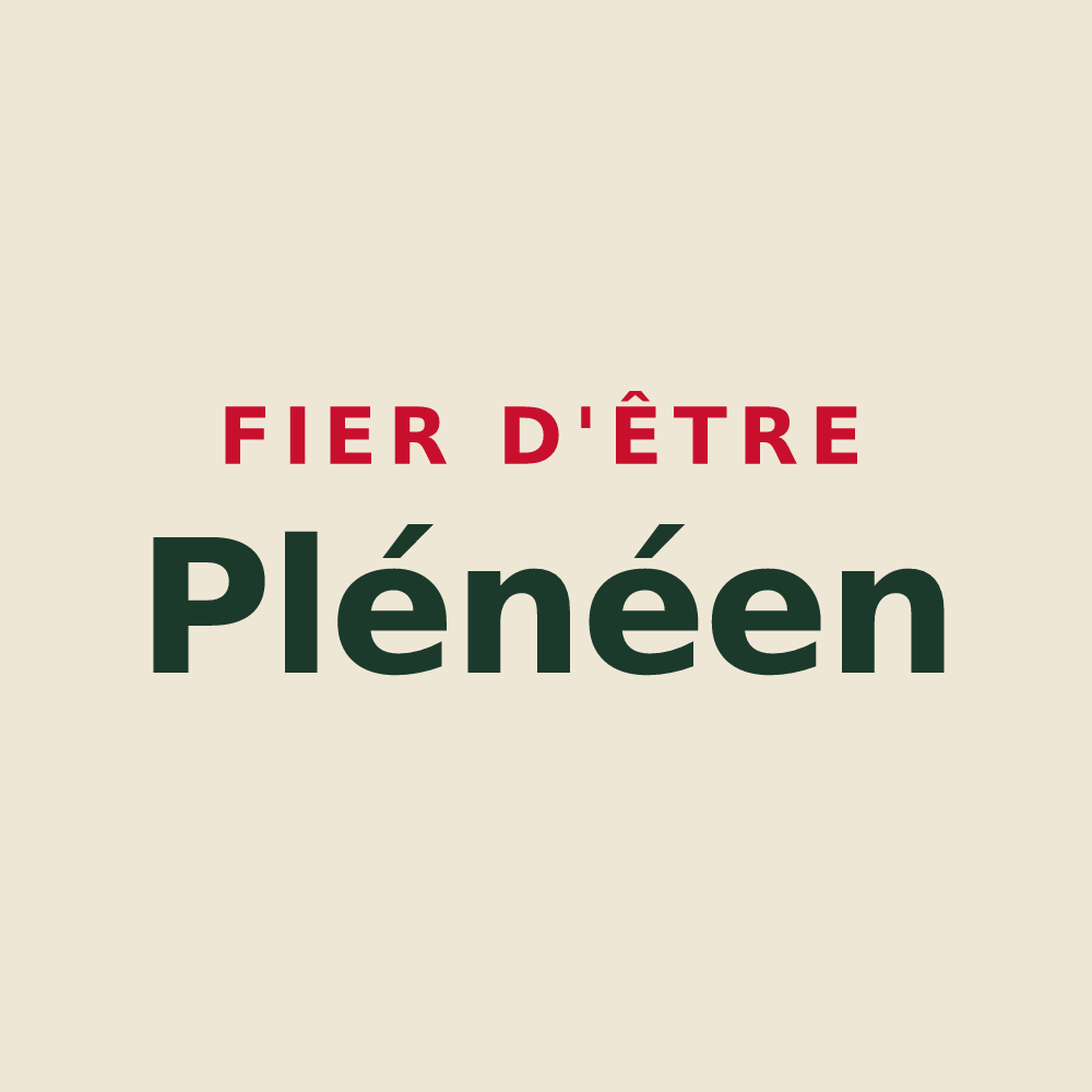 Tote bag « Fier d'être Plénéen » — design pour Plénée-Jugon