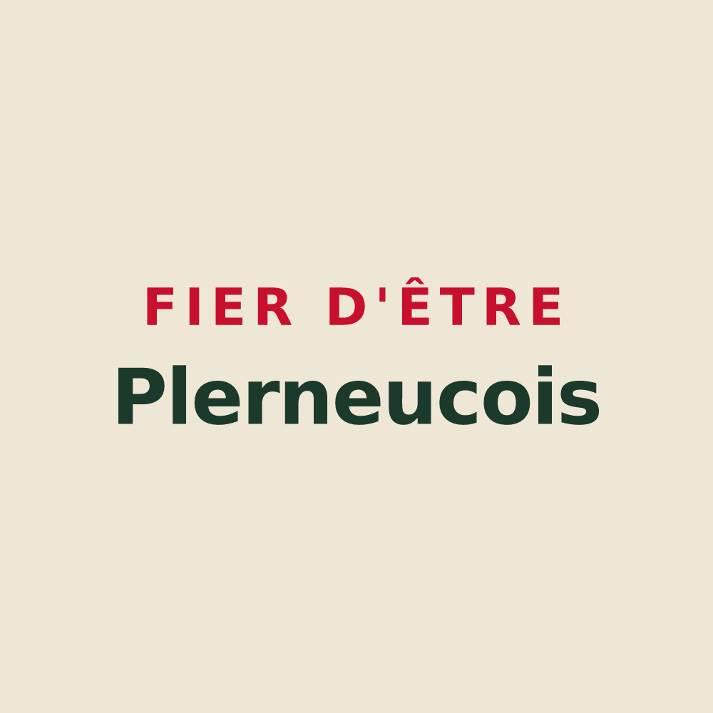 Tote bag « Fier d'être Plerneucois » — design pour Plerneuf