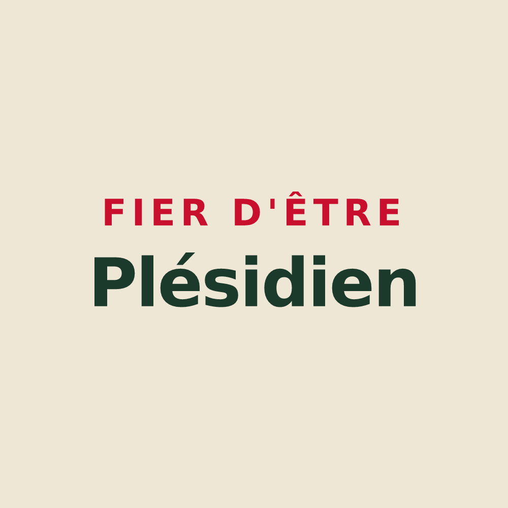 Tote bag « Fier d'être Plésidien » — design pour Plésidy