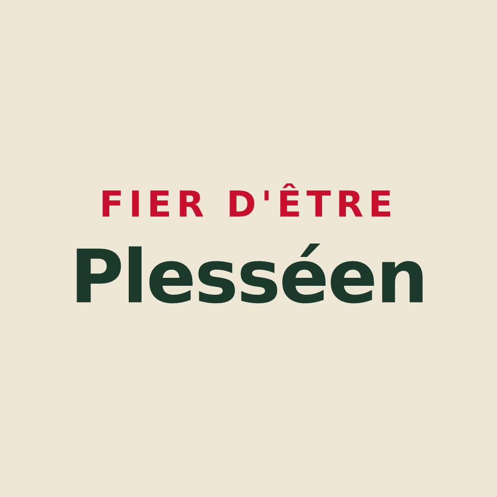 Tote bag « Fier d'être Plesséen » — design pour Plessé