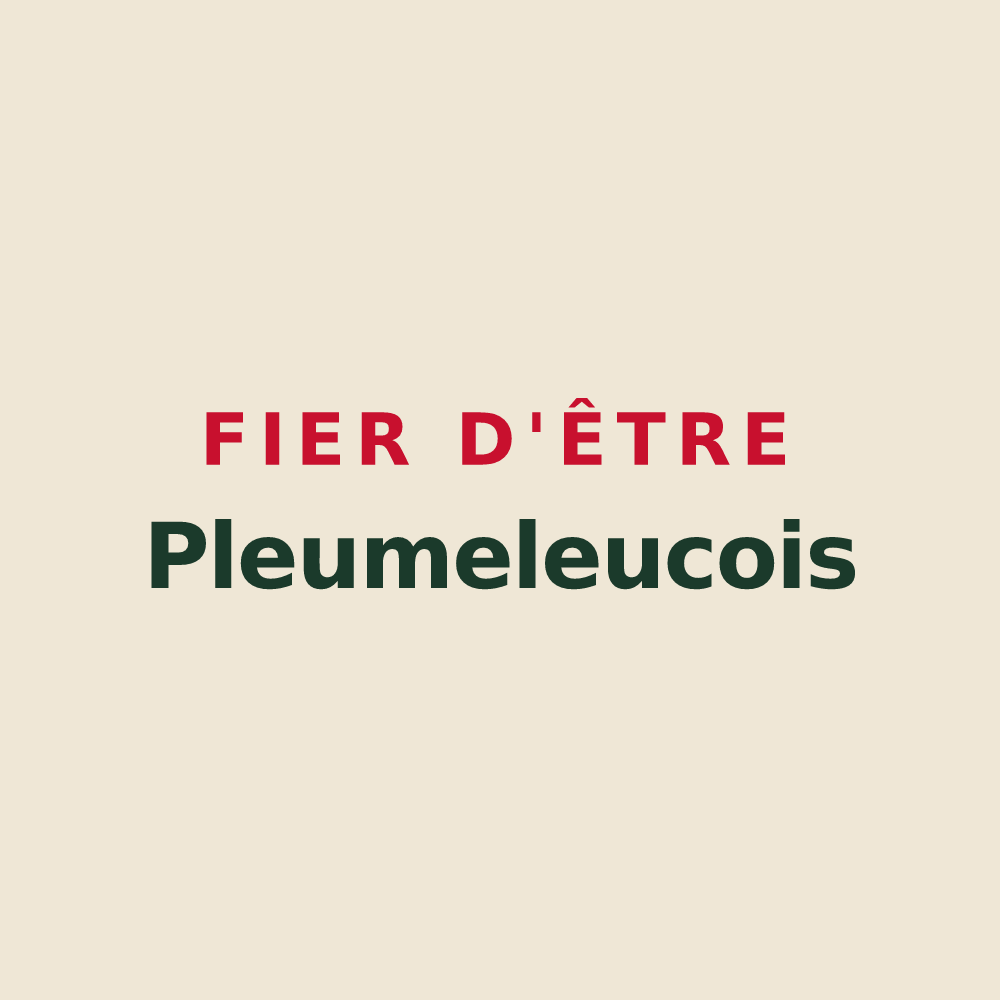 Tote bag « Fier d'être Pleumeleucois » — design pour Pleumeleuc