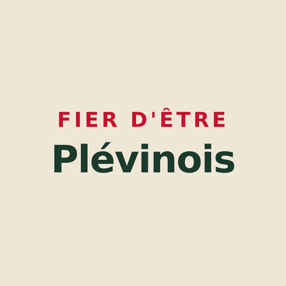 Tote bag « Fier d'être Plévinois » — design pour Plévin