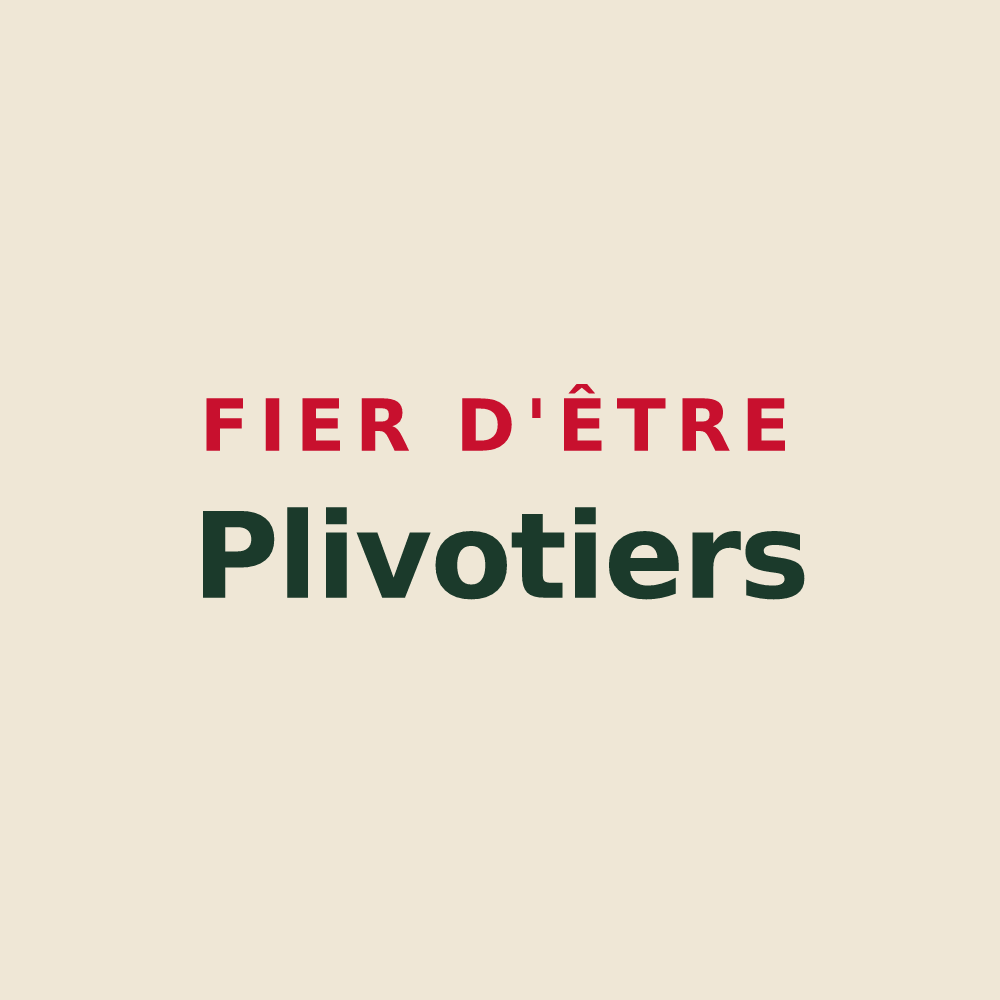 Tote bag « Fier d'être Plivotiers » — design pour Plivot
