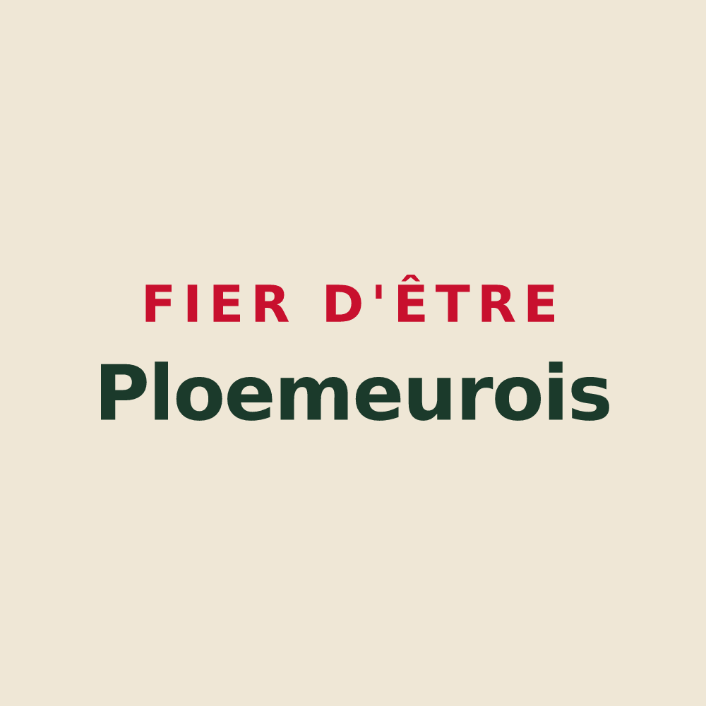 Tote bag « Fier d'être Ploemeurois » — design pour Ploemeur