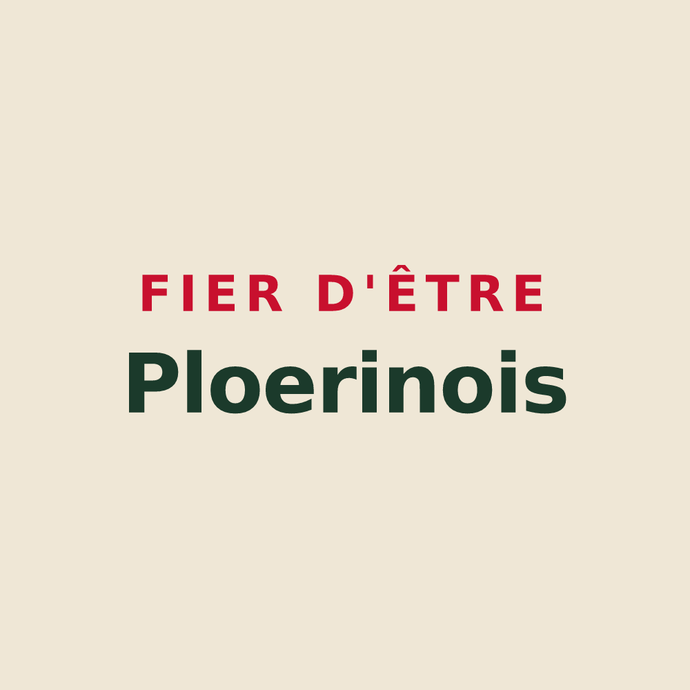 Tote bag « Fier d'être Ploerinois » — design pour Ploeren