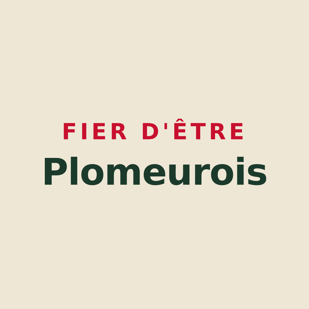 Tote bag « Fier d'être Plomeurois » — design pour Plomeur