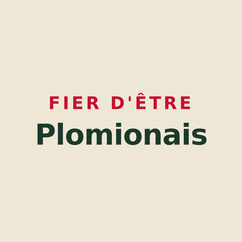 Tote bag « Fier d'être Plomionais » — design pour Plomion