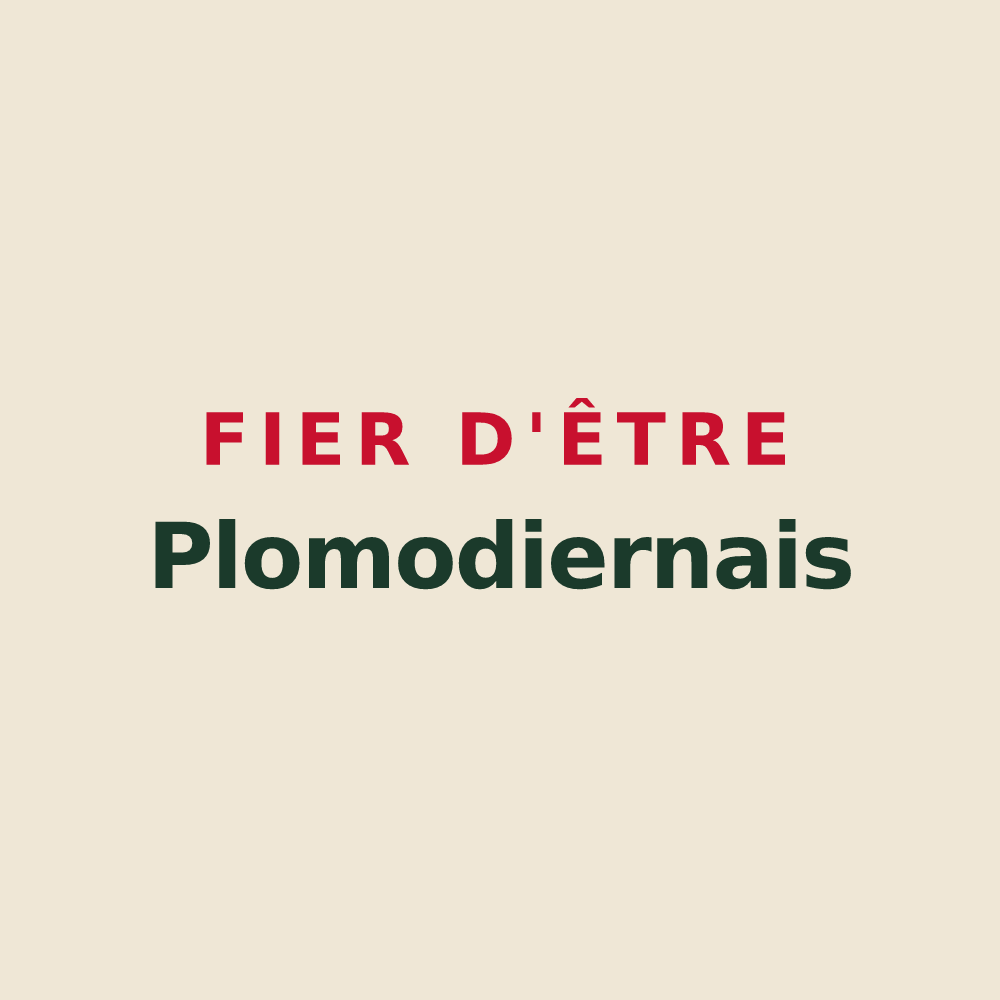 Tote bag « Fier d'être Plomodiernais » — design pour Plomodiern