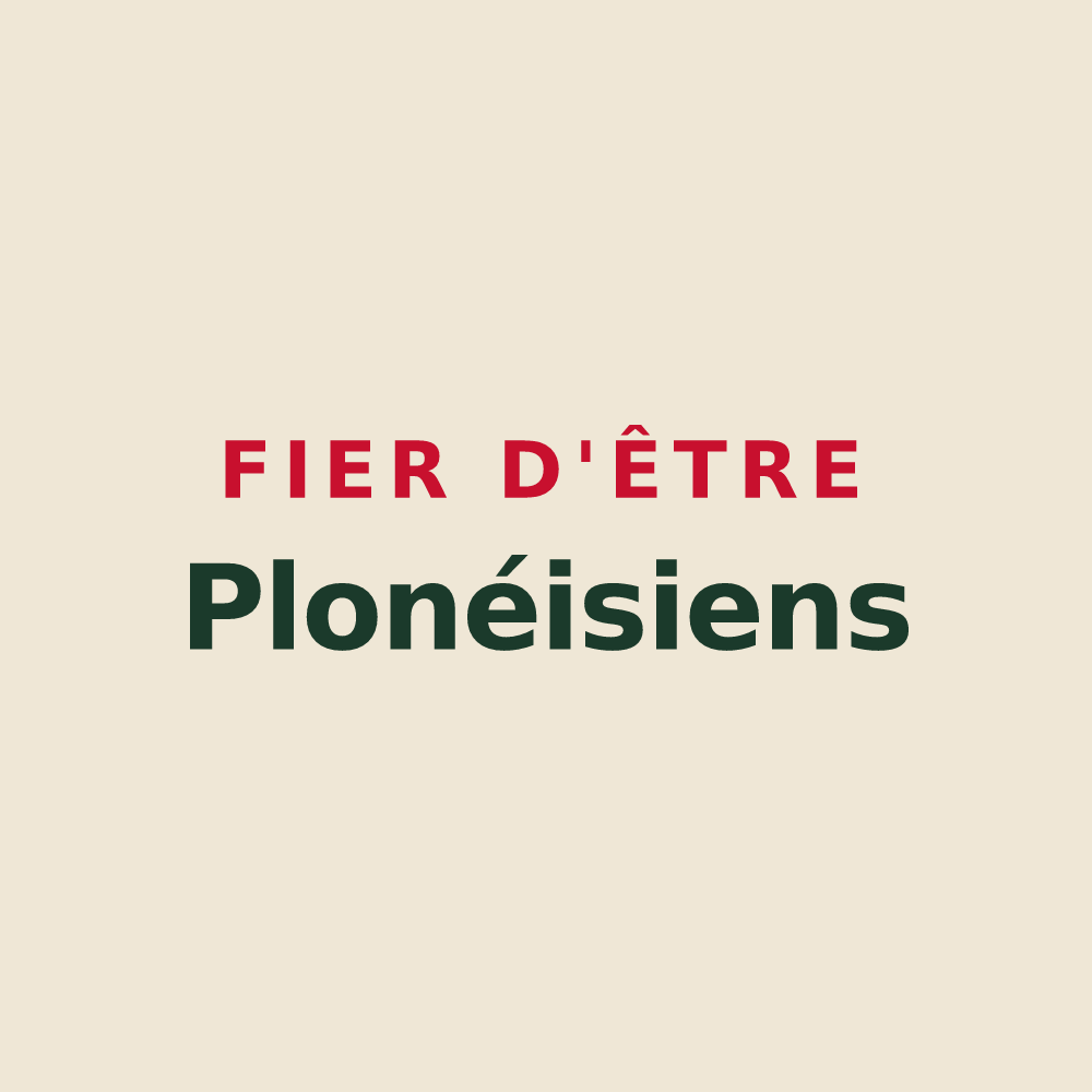 Tote bag « Fier d'être Plonéisiens » — design pour Plonéis