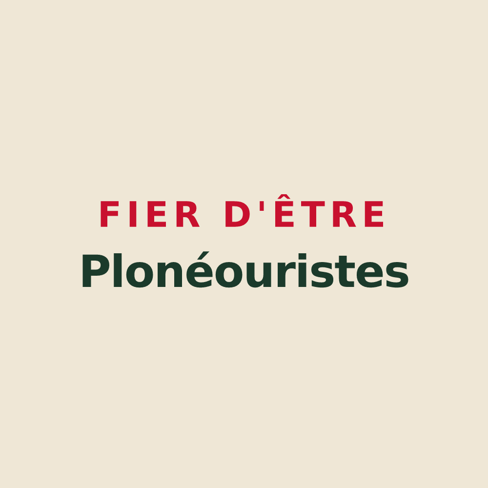 Tote bag « Fier d'être Plonéouristes » — design pour Plonéour-Lanvern