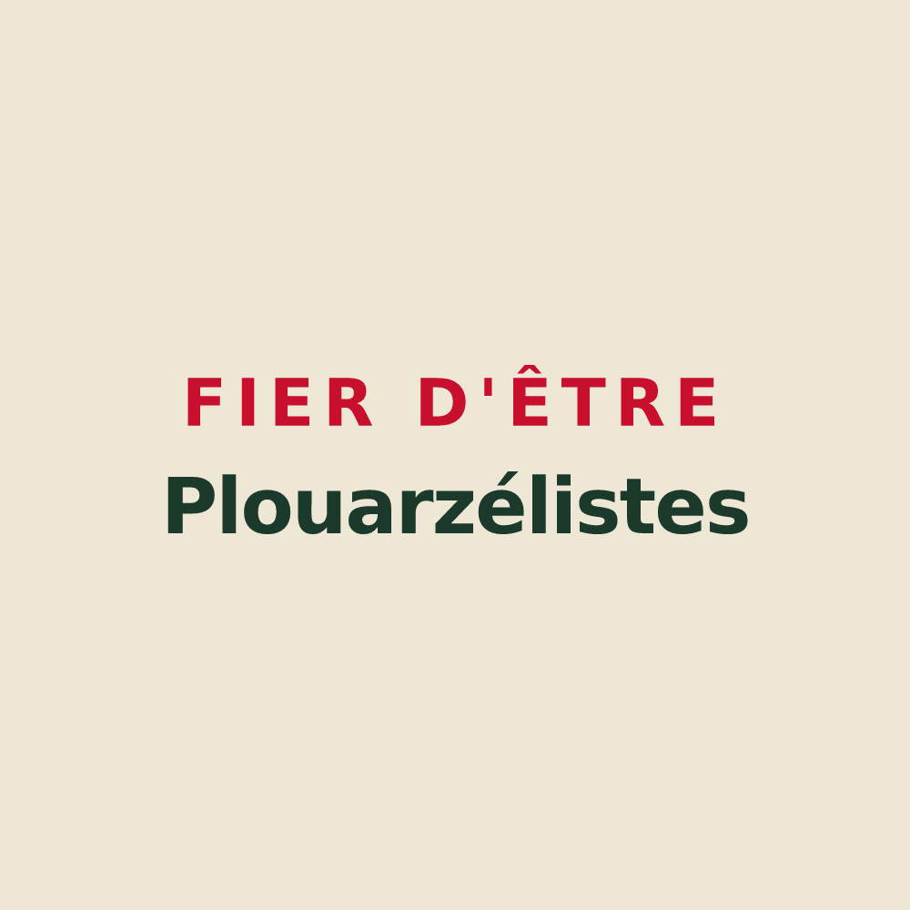 Tote bag « Fier d'être Plouarzélistes » — design pour Plouarzel