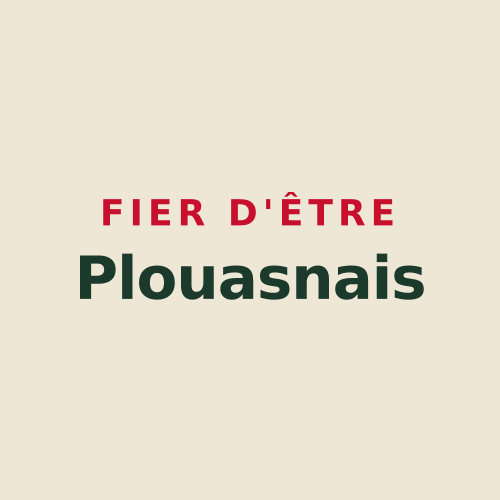 Tote bag « Fier d'être Plouasnais » — design pour Plouasne