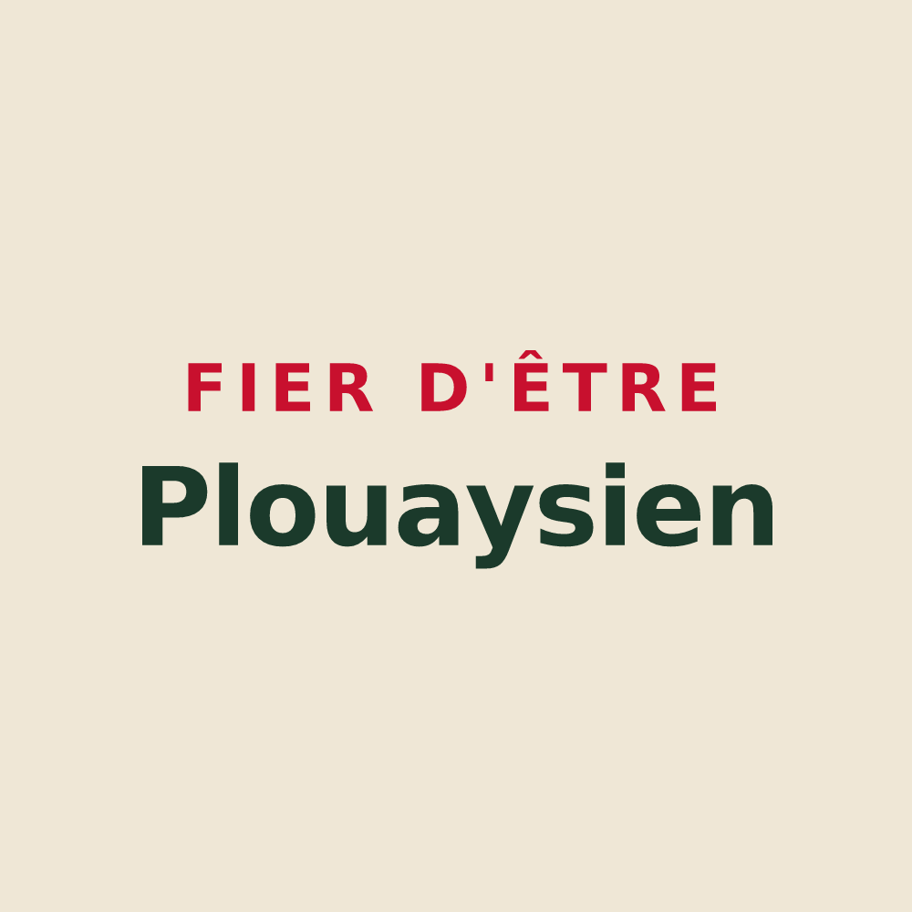 Tote bag « Fier d'être Plouaysien » — design pour Plouay