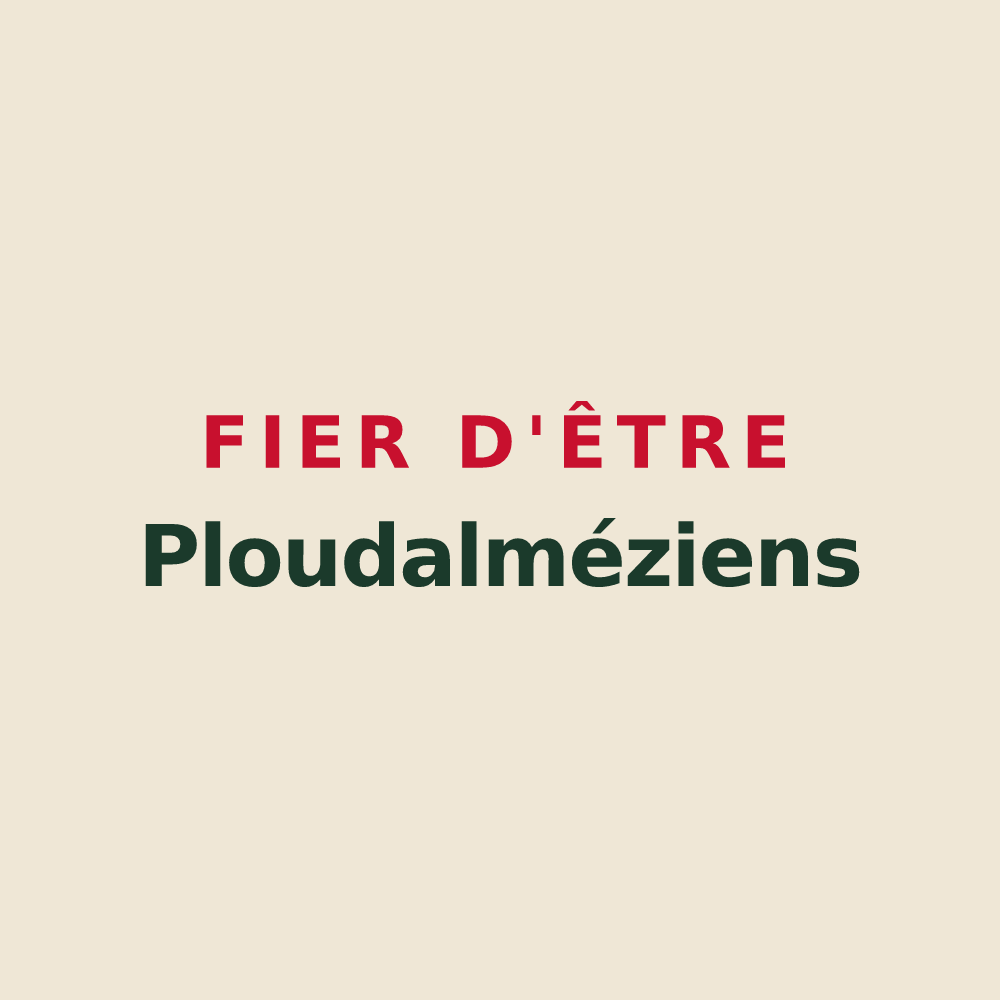 Tote bag « Fier d'être Ploudalméziens » — design pour Ploudalmézeau