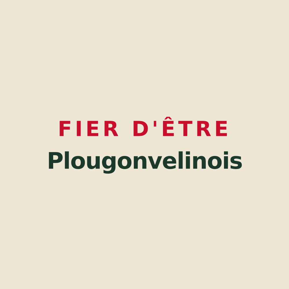 Tote bag « Fier d'être Plougonvelinois » — design pour Plougonvelin
