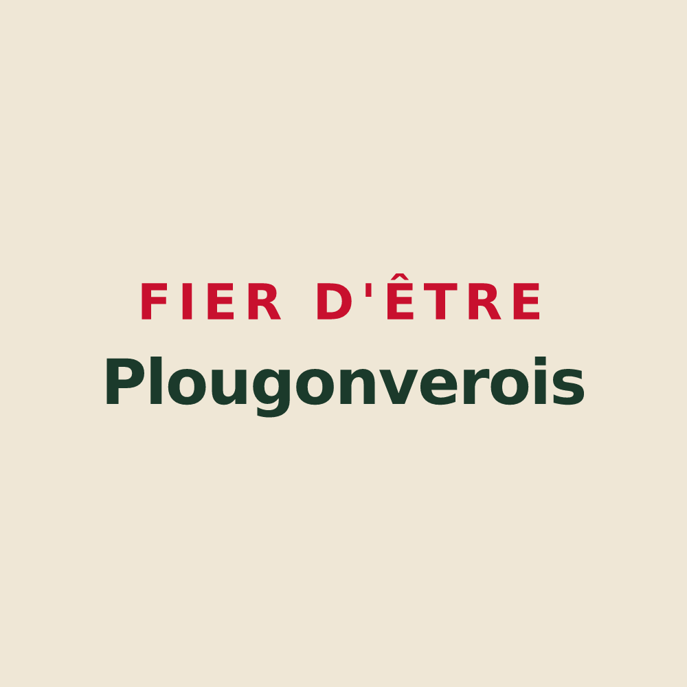 Tote bag « Fier d'être Plougonverois » — design pour Plougonver