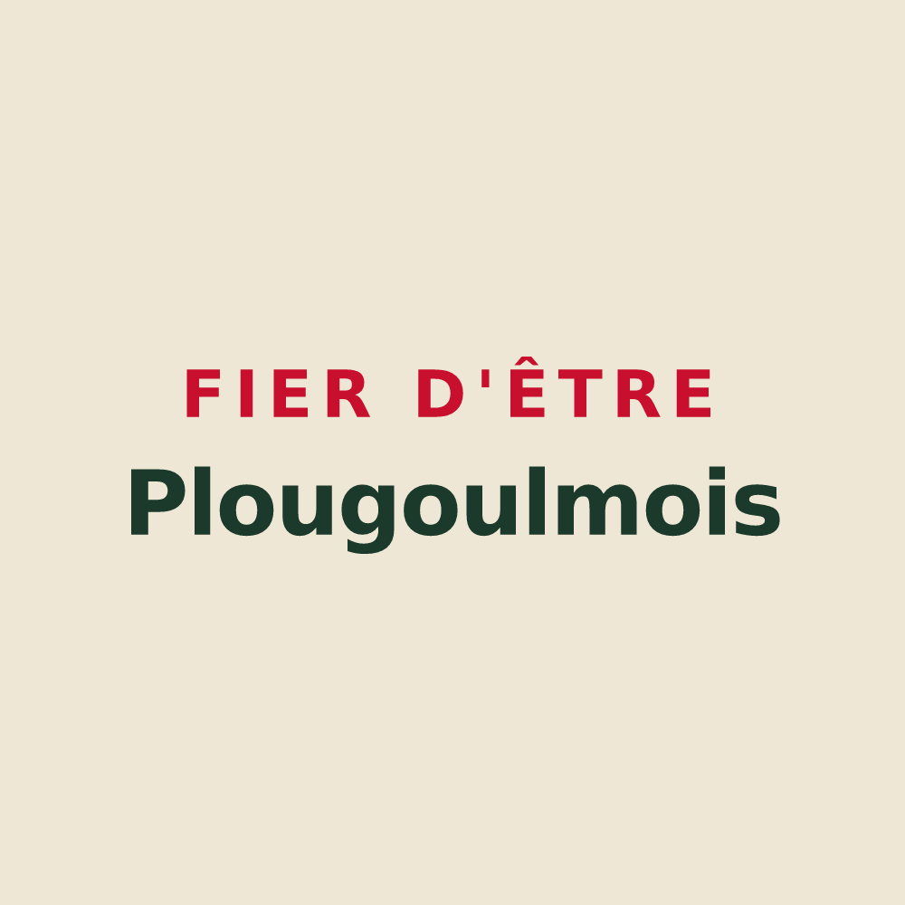 Tote bag « Fier d'être Plougoulmois » — design pour Plougoulm