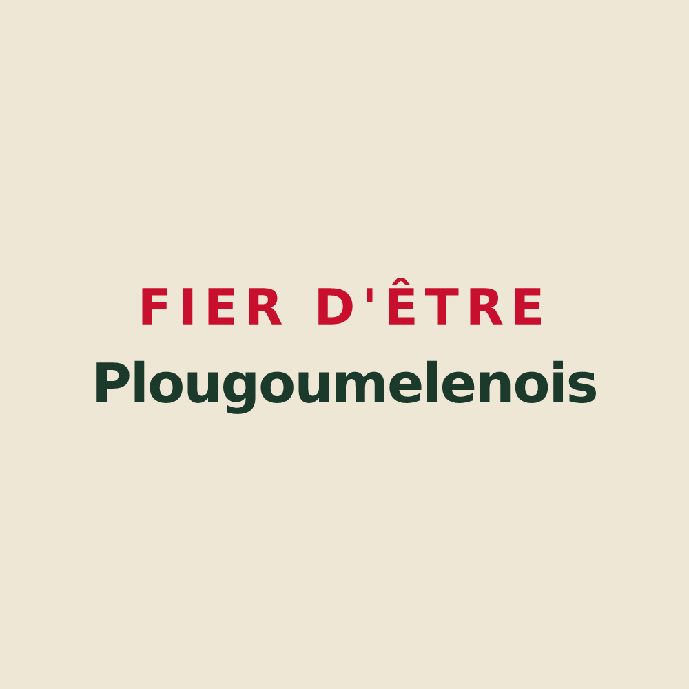 Tote bag « Fier d'être Plougoumelenois » — design pour Plougoumelen