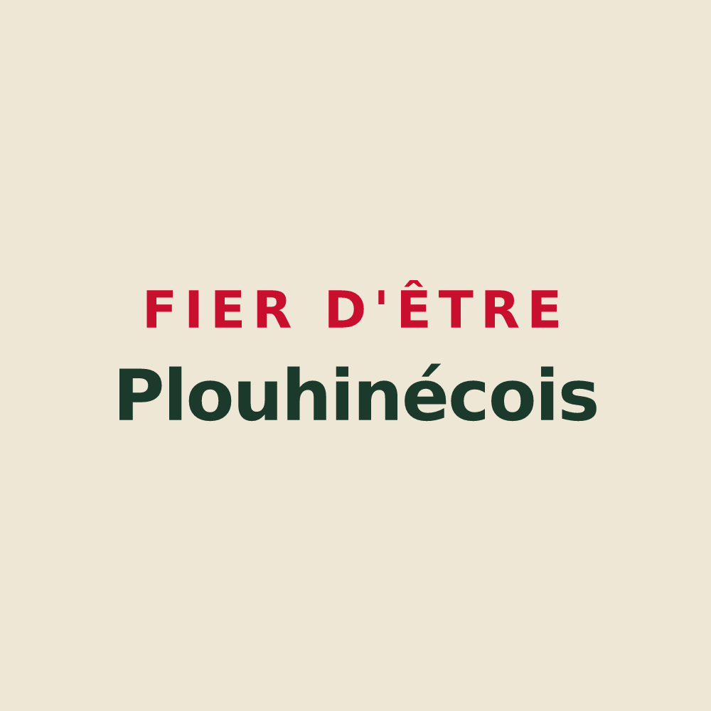 Tote bag « Fier d'être Plouhinécois » — design pour Plouhinec