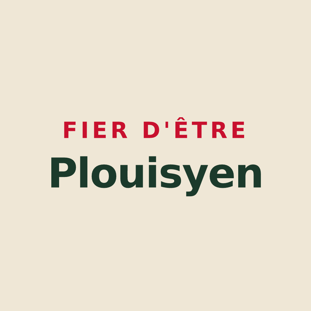 Tote bag « Fier d'être Plouisyen » — design pour Plouisy