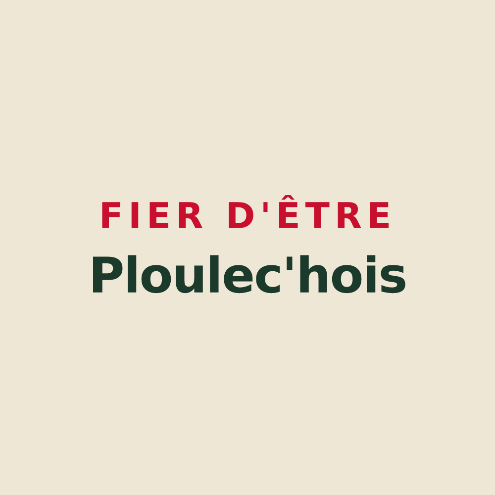 Tote bag « Fier d'être Ploulec'hois » — design pour Ploulec'h