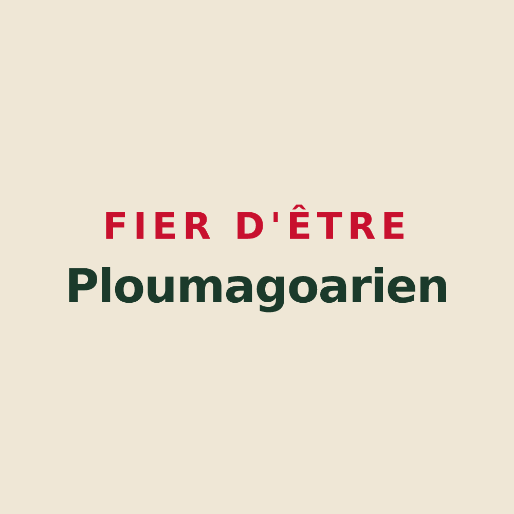 Tote bag « Fier d'être Ploumagoarien » — design pour Ploumagoar