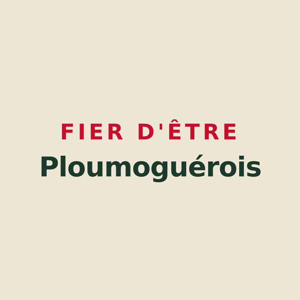 Tote bag « Fier d'être Ploumoguérois » — design pour Ploumoguer