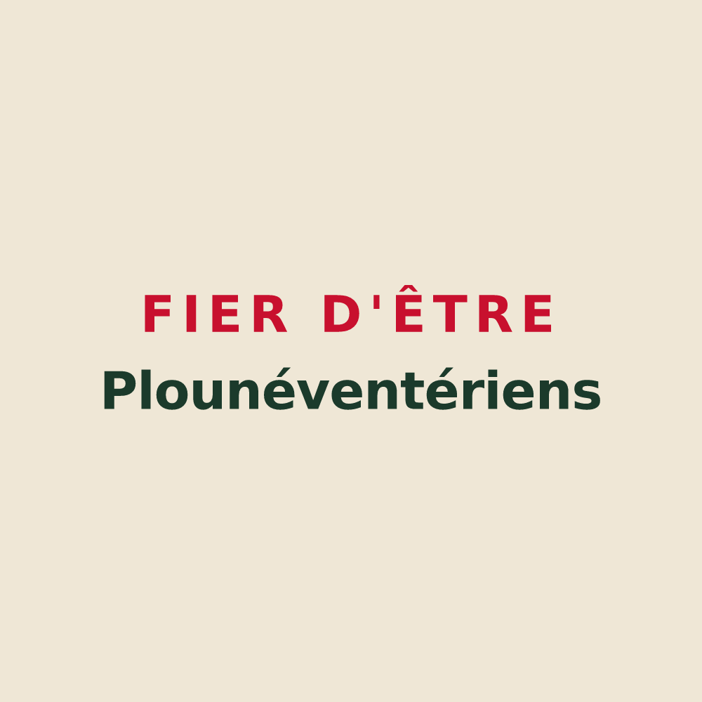 Tote bag « Fier d'être Plounéventériens » — design pour Plounéventer