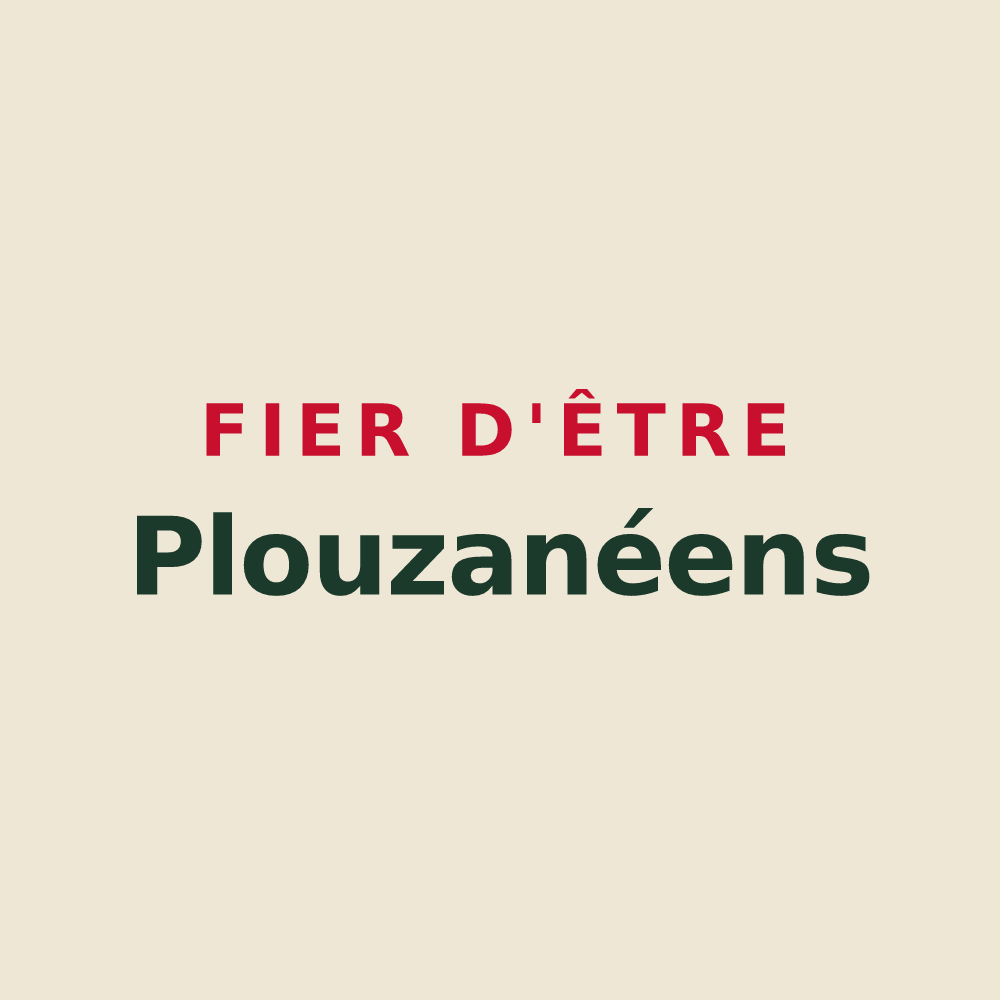 Tote bag « Fier d'être Plouzanéens » — design pour Plouzané